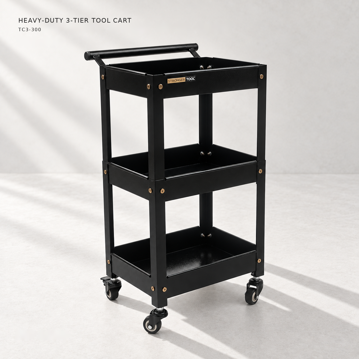TC3-300 3-Tier Tool Cart